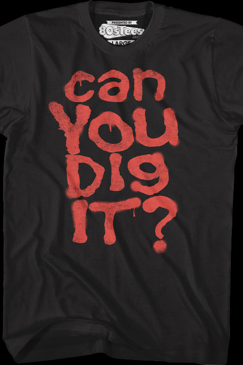 Black Can You Dig It Warriors T-Shirtmain product image