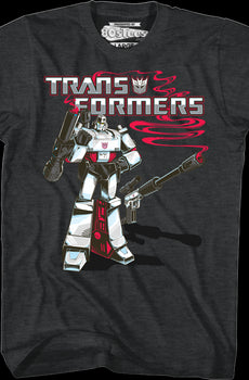 Black Heather Megatron Transformers T-Shirt