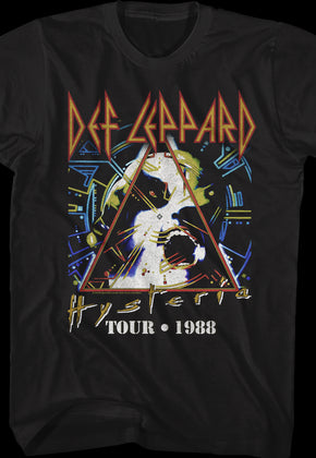 Black Hysteria Tour Def Leppard T-Shirt