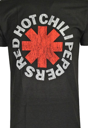 Black Logo Red Hot Chili Peppers T-Shirt