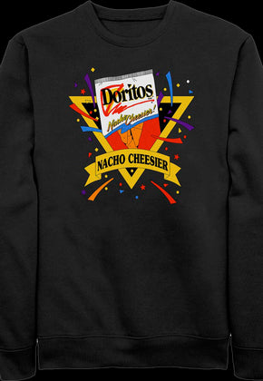 Black Nacho Cheesier Celebration Doritos Sweatshirt