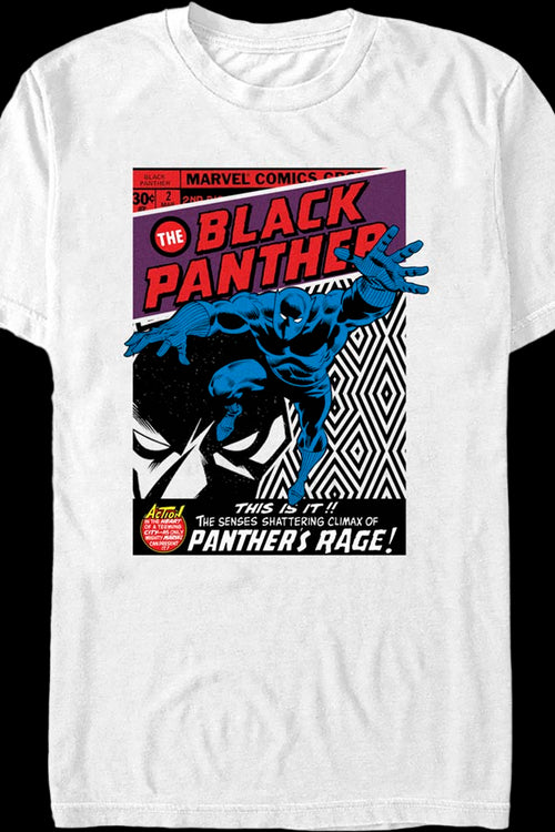 Black Panther Rage Marvel Comics T-Shirtmain product image