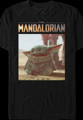Black The Mandalorian The Child Star Wars T-Shirt