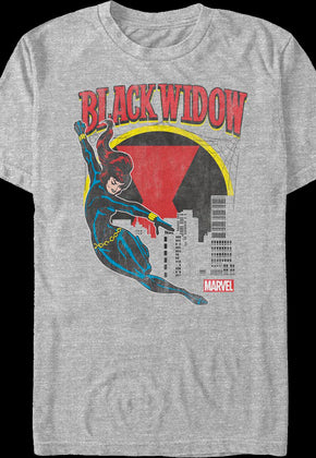 Black Widow Gauntlets Marvel Comics T-Shirt