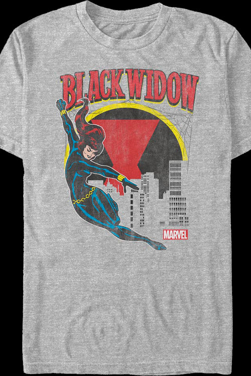 Black Widow Gauntlets Marvel Comics T-Shirtmain product image