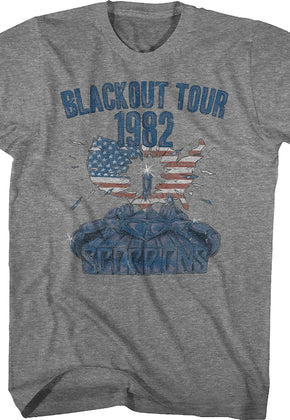 Blackout Tour Scorpions T-Shirt