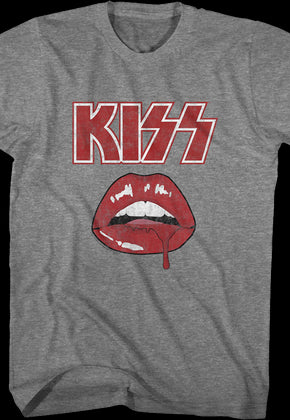 Bleeding Lip KISS T-Shirt