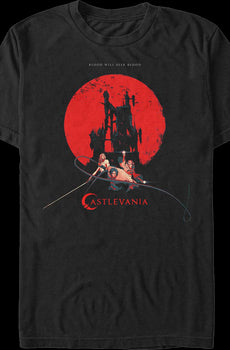 Blood Will Seek Blood Castlevania T-Shirt