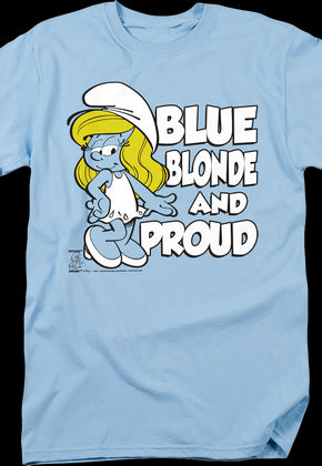 Blue Blonde And Proud Smurfs T-Shirt