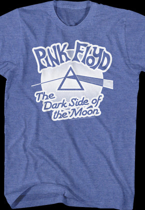 Blue Dark Side of the Moon Pink Floyd T-Shirt