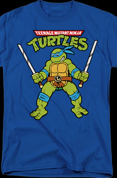 Blue Leonardo Teenage Mutant Ninja Turtles T-Shirt