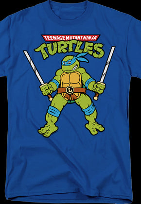 Blue Leonardo Teenage Mutant Ninja Turtles T-Shirt