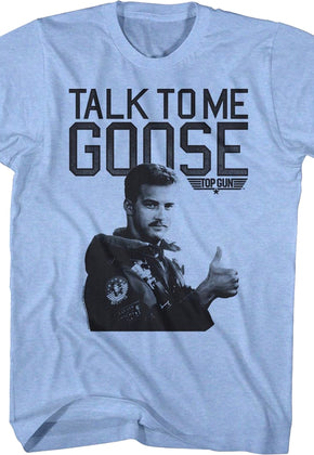 Blue Talk To Me Goose Top Gun T-Shirt