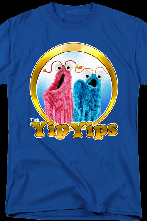 Blue Yip Yips Sesame Street T-Shirtmain product image