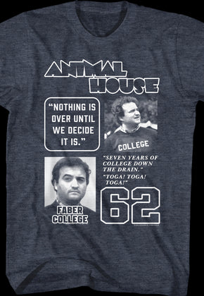 Bluto Quotes Animal House T-Shirt