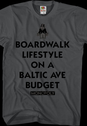 Boardwalk Lifestyle Monopoly T-Shirt