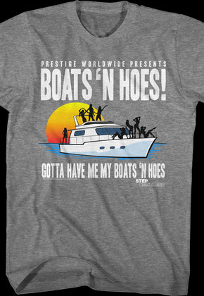Boats 'N Hoes Step Brothers T-Shirt