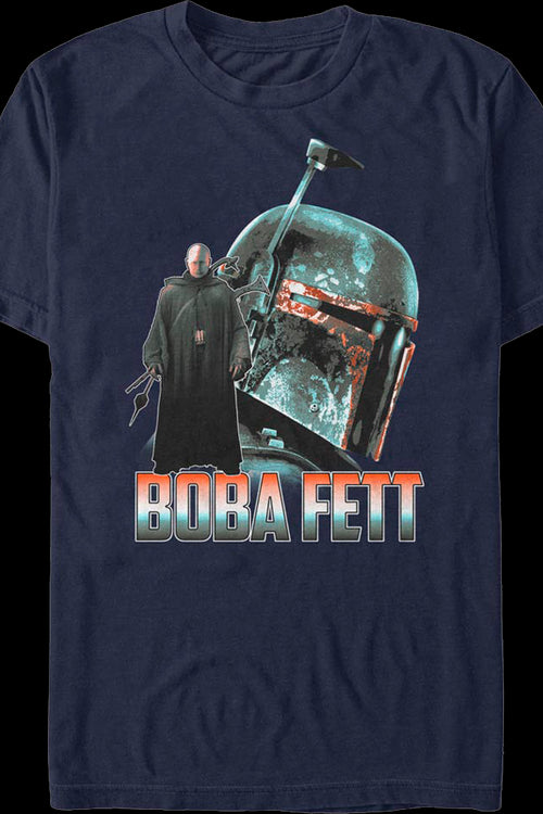 Boba Fett Collage The Mandalorian Star Wars T-Shirtmain product image