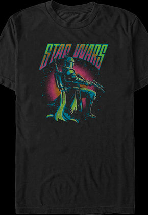 Boba Fett Colorful Clone Star Wars T-Shirt