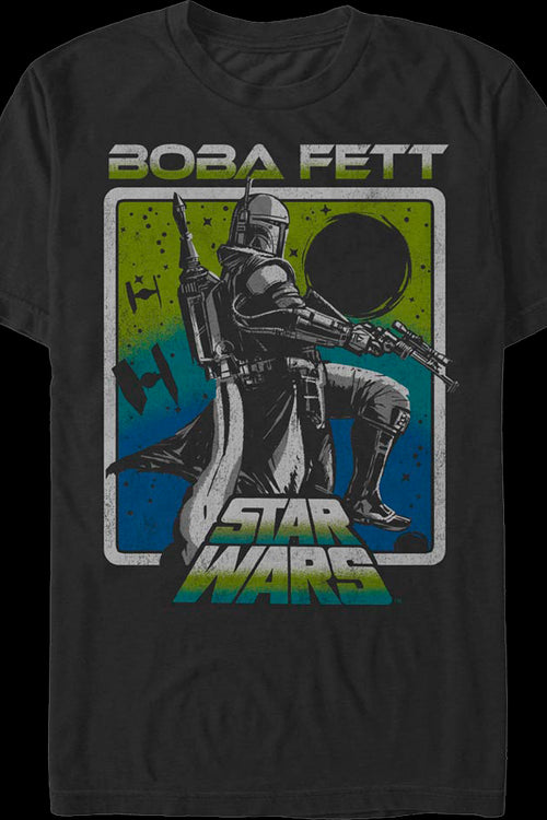 Boba Fett Galactic Bounty Hunter Star Wars T-Shirtmain product image