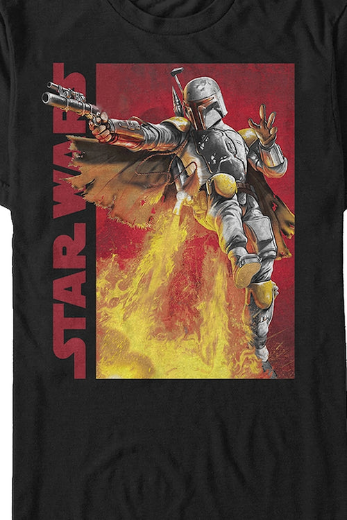 Boba Fett Jetpack Star Wars T-Shirtmain product image