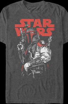 Boba Fett Legendary Bounty Hunter Star Wars T-Shirt