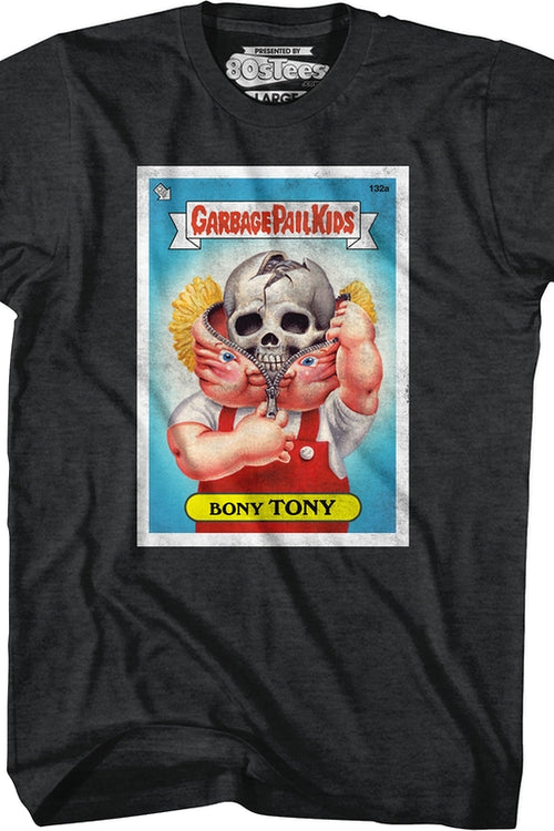 Bony Tony Garbage Pail Kids T-Shirtmain product image