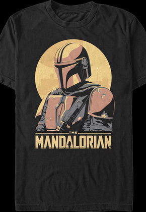 Bounty Hunter The Mandalorian Star Wars T-Shirt