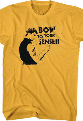 Bow To Your Sensei Karate Kid T-Shirt