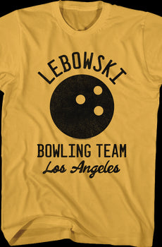 Bowling Team Big Lebowski T-Shirt