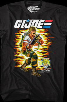 Box Art Bazooka GI Joe T-Shirt