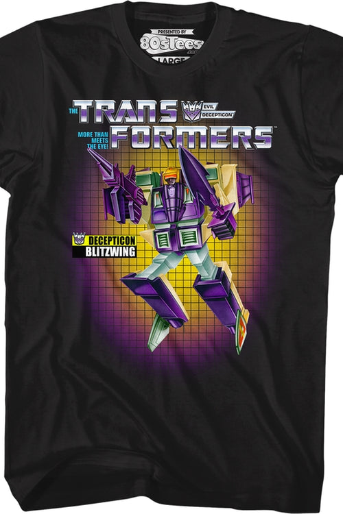 Box Art Blitzwing Transformers T-Shirtmain product image
