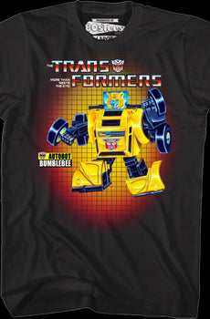 Box Art Bumblebee Transformers T-Shirt