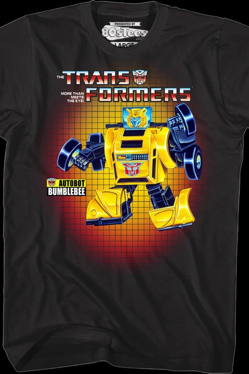 Box Art Bumblebee Transformers T-Shirtmain product image