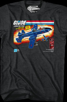 Box Art Cobra Rattler GI Joe T-Shirt