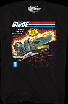 Box Art Cobra Water Moccasin GI Joe T-Shirt