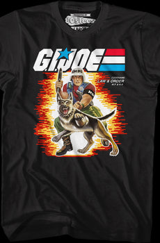 Box Art Law and Order GI Joe T-Shirt