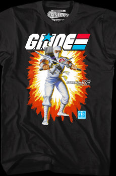 Box Art Storm Shadow GI Joe T-Shirt