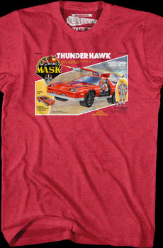 Retro Box Art Thunderhawk MASK T-Shirt