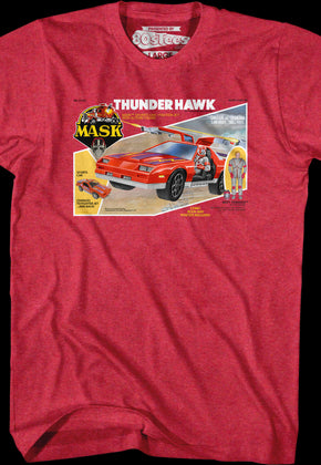 Retro Box Art Thunderhawk MASK T-Shirt