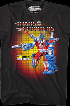 Box Art Ultra Magnus Transformers T-Shirt