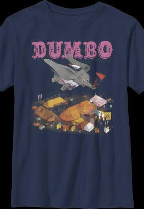 Boys Youth Dumbo Poster Disney Shirt