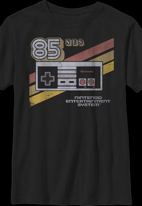 Boys Youth Retro Controller Nintendo Shirt