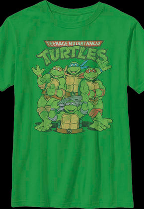 Boys Youth Teenage Mutant Ninja Turtles Shirt
