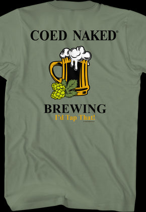 Brewing Coed Naked T-Shirt