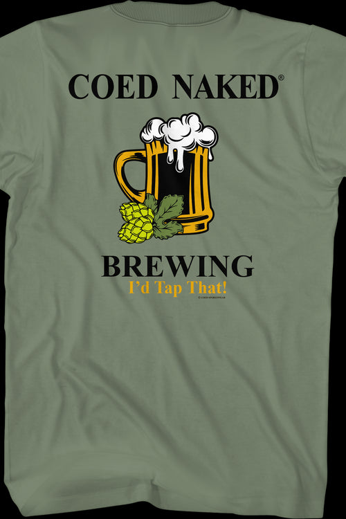 Brewing Coed Naked T-Shirtmain product image