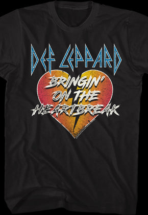 Bringin' On The Heartbreak Def Leppard T-Shirt
