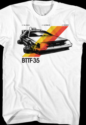 BTTF-35 Back To The Future 35th Anniversary T-Shirt