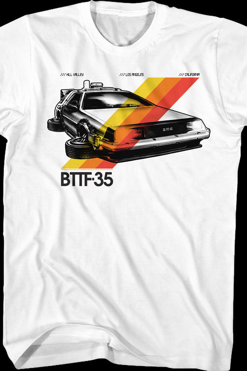 BTTF-35 Back To The Future 35th Anniversary T-Shirtmain product image
