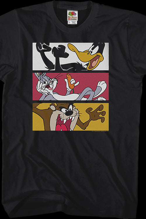 Bugs Bunny Daffy Duck and Taz Looney Tunes T-Shirtmain product image